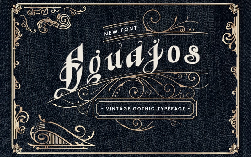 Fonte - Equajos Vintage Gothic
