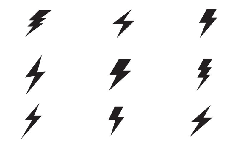Logo Strom thunderbolt flash lightning v.28