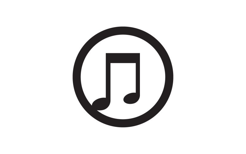 Ikona logo aplikacji odtwarzacza muzyki v.13