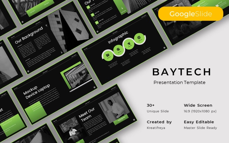 Baytech – Google Slide üzleti sablon