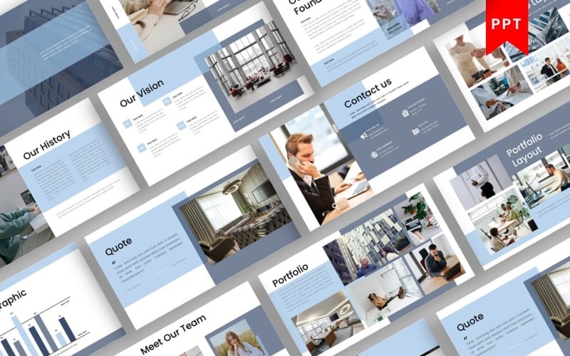 Gravity - PowerPoint Presentation Template
