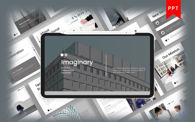Wyimaginowany — biznesowy szablon programu PowerPoint