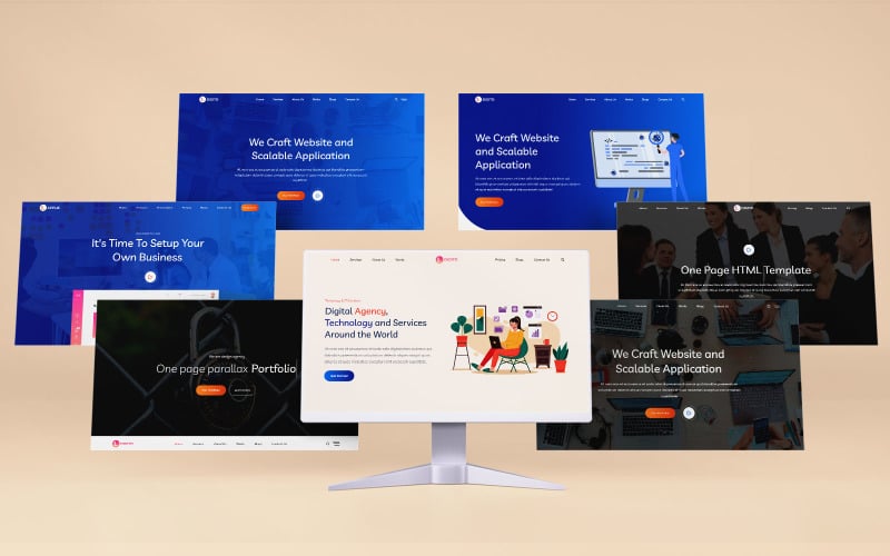 Digito - Bootstrap Landing Pages & Website Templates