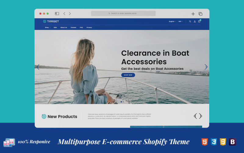 Target Fishing Cruise - Bilhete Online Shopify OS 2.0 Theme