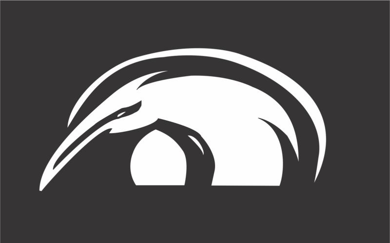 Mejor diseño de logotipo de oso hormiguero