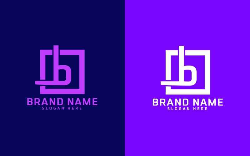 B bokstav Logo Design - Brand Identity
