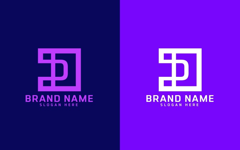 Буква D Дизайн Логотипа Бренда - Фирменный стиль