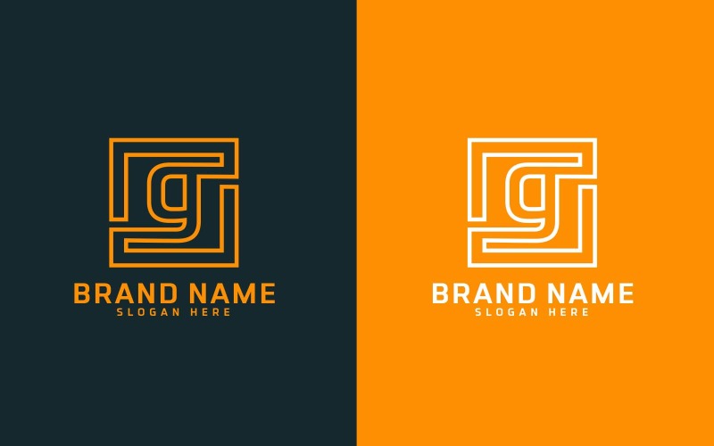 G bokstav Logo Design - Varumärke