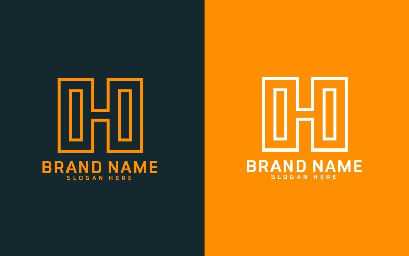 H lettera Logo Design - Marchio