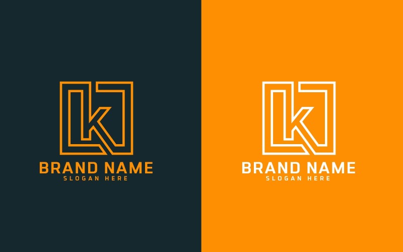 K betűs Logo Design - Márka