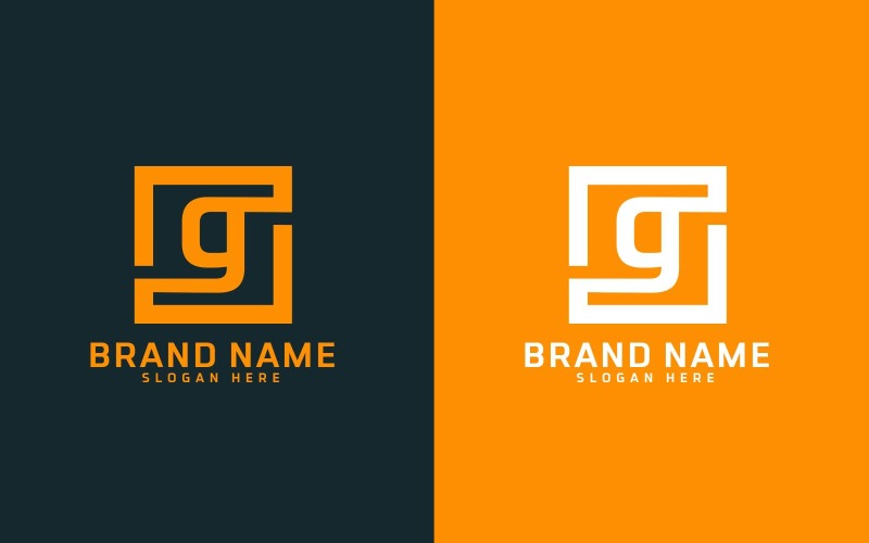 Marca G lettera Logo Design