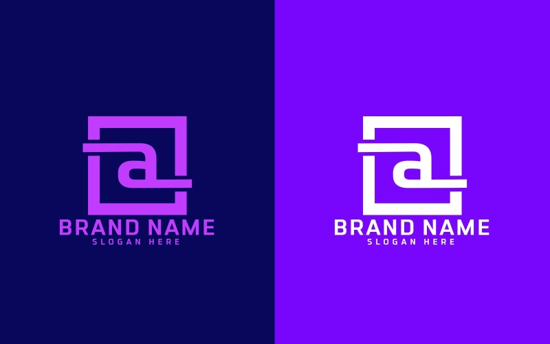 Marque Une lettre Logo Design