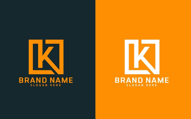 Merk K letter Logo Design - Merkidentiteit