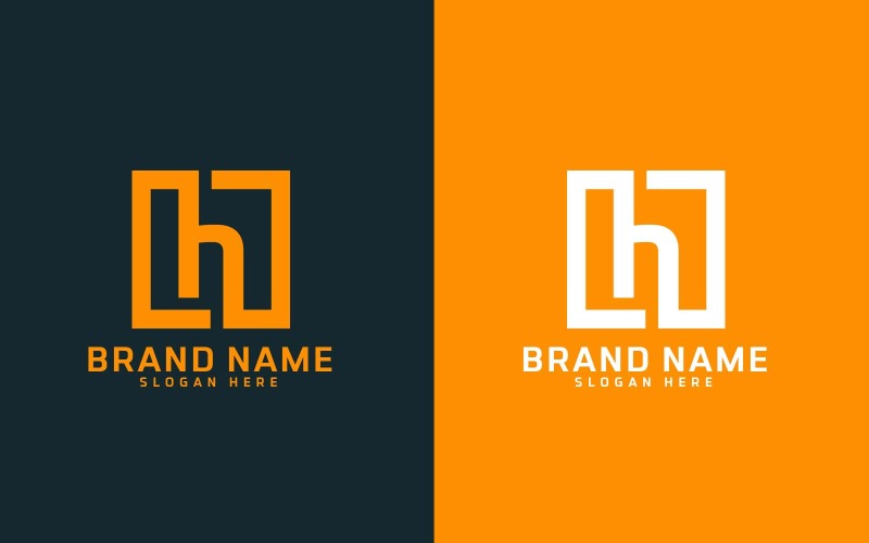 Nieuw merk H letter Logo Design - merkidentiteit