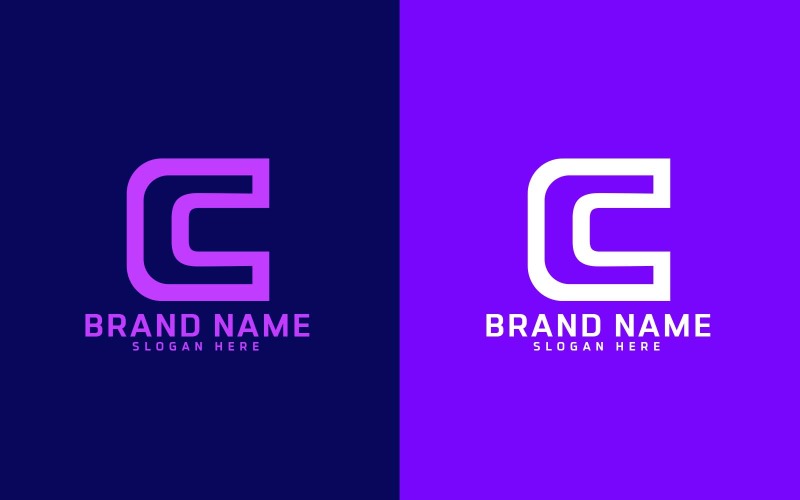 Značka C písmeno Design Logo - Identita značky