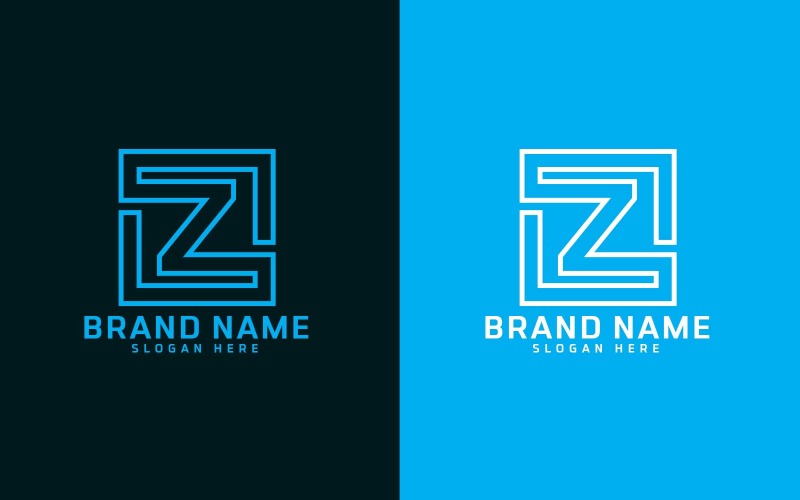 Brand Z letter Logo Design 350852 TemplateMonster