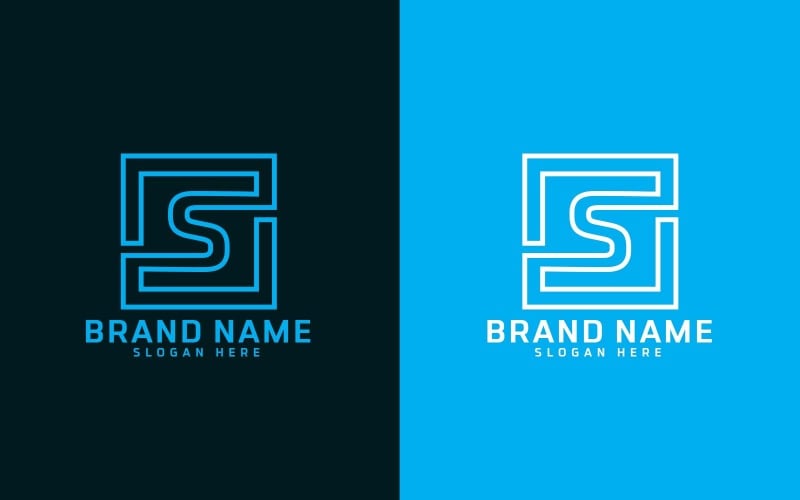 Conception de logo de lettre S de marque - Identité de marque