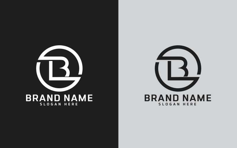 Creative B letter Circle Shape Logo Design - Identité de marque
