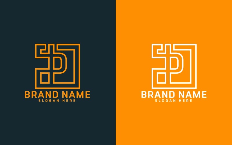Creative P letter Logo Design - Identité de marque