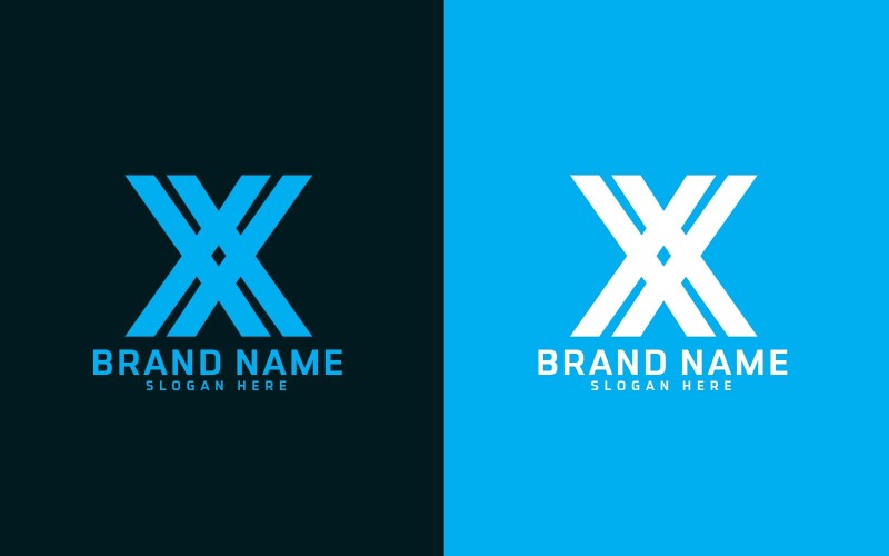 Diseño de logotipo de letra X profesional - Identidad de marca