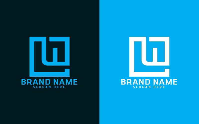 Merk U letter Logo Design - kleine letter