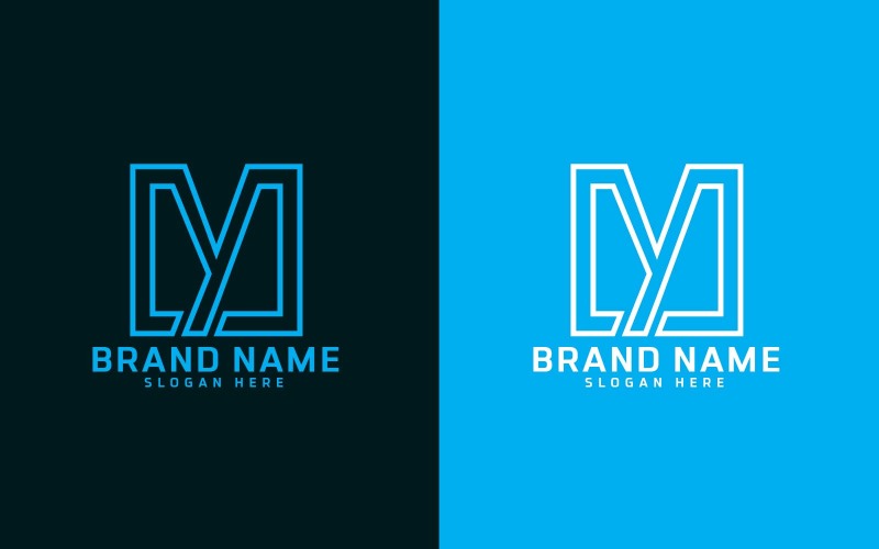 Nuovo marchio Y lettera Logo Design
