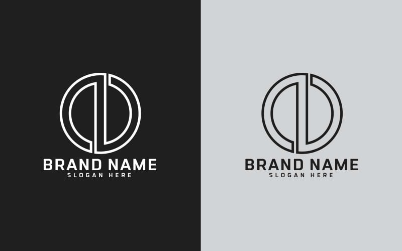 Nouveau design de logo d'entreprise moderne et créatif - Identité de marque