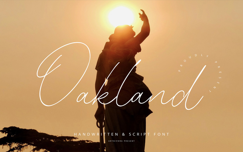 Oakland - Handwritten and Script Font