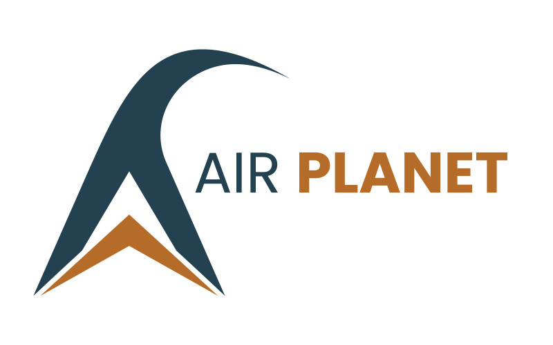 Air Planet-logosjablonen