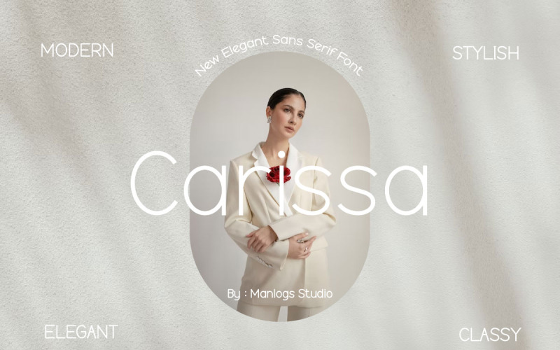 Carissa - Elegante - Sans Serif - Fonte