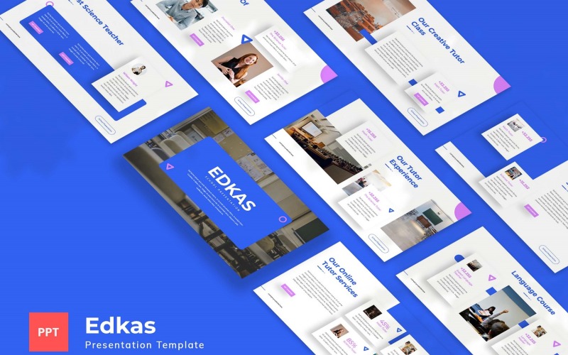Edkas — Шкільний шаблон Powerpoint
