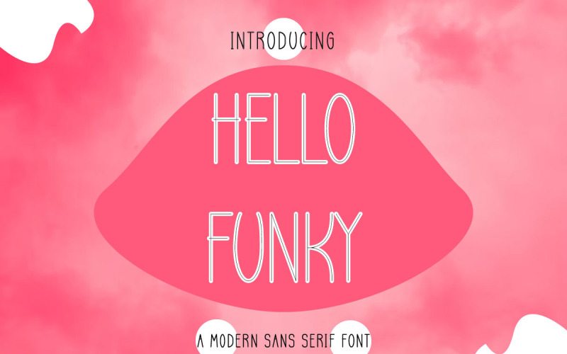 Hello Funky - Modern - Без засечек - Шрифт