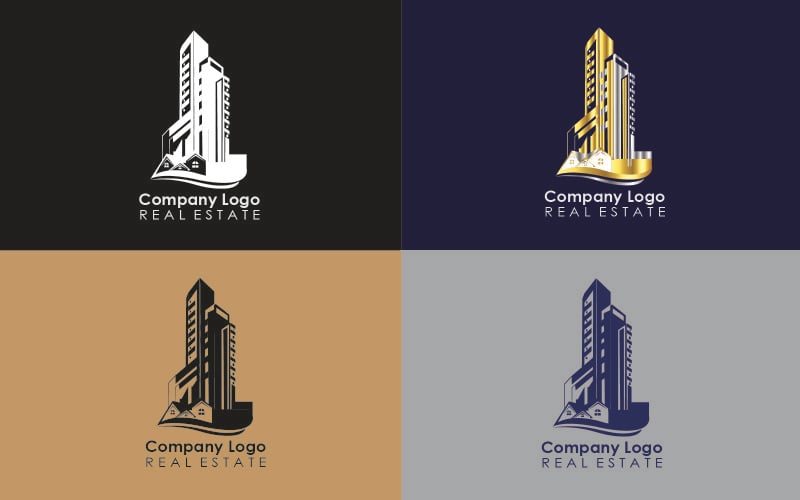 Real estate Company Logo - Construction - Investment - Other