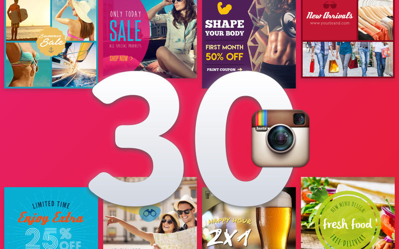 30 modèles de bannières Instagram
