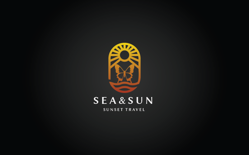 Sjabloon voor zee en zon v.8 Pro-logo