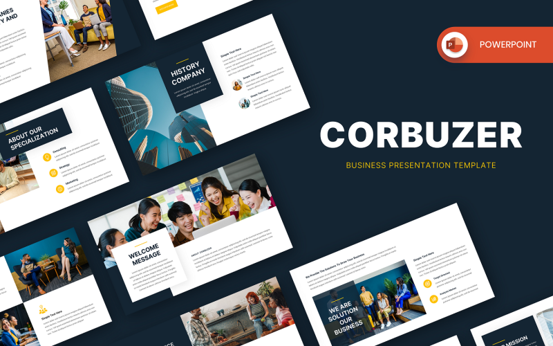Corbuzer - 商业 PowerPoint 模板