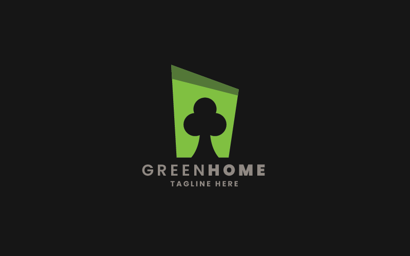 Green Home Pro Logo Templates