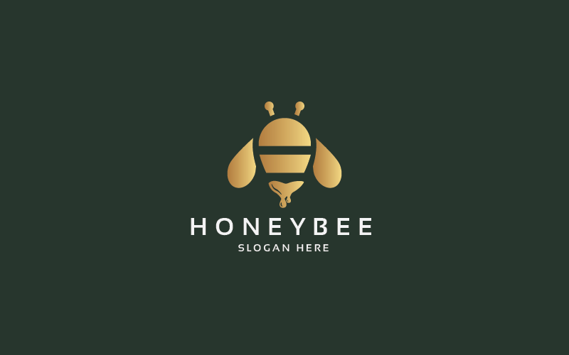 Plantillas de logotipos Honey Bee Pro