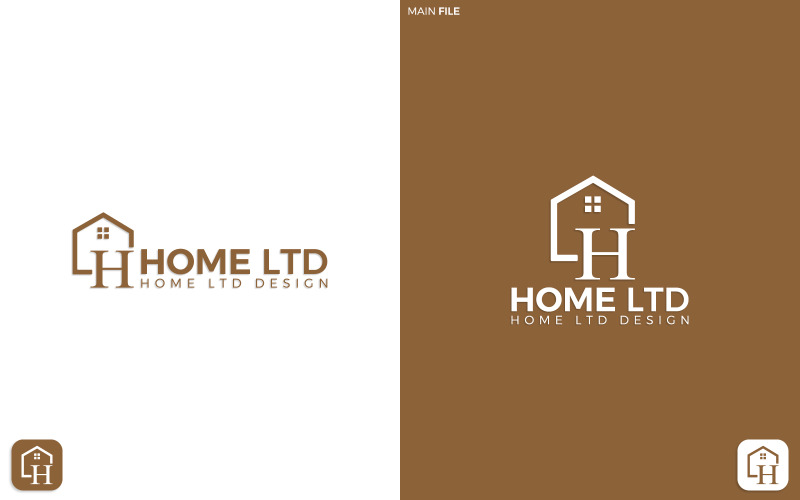 Шаблони логотипів Branding House, дизайн логотипу