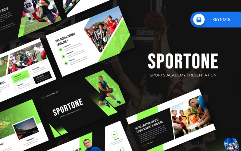 Sportone - Šablona hlavní myšlenky sportovní akademie