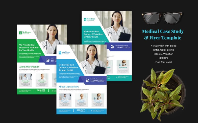 Creative Business Case Study Template For Service Promotion