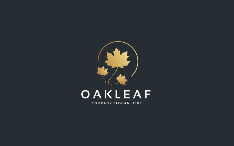 Oak Leaf Pro logósablon