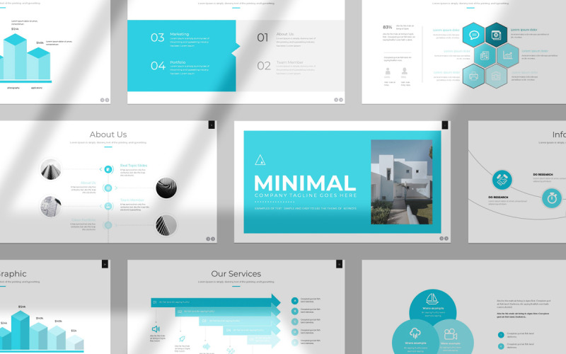 Template Minimal PowerPoint Presentation TemplateMonster Template Minimal PowerPoint Presentation TemplateMonster