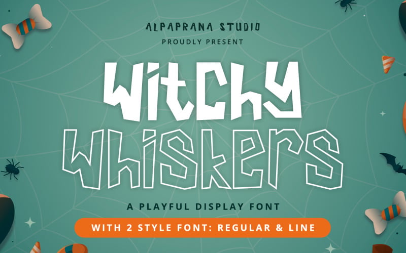 Witchy Whiskers - 俏皮字体