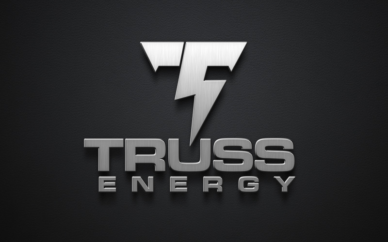 Шаблон логотипа премиум-класса Energy T