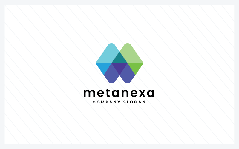 Metanexa Letter M Pro logotypmallar