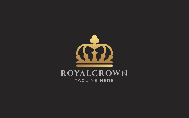 Modelli di logo Royal Crown Pro