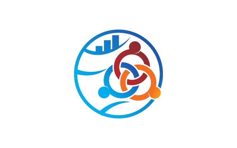 Шаблон логотипа Business Success Solutions