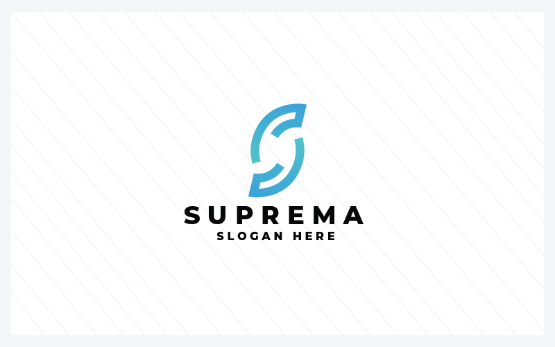 Suprema Letter S Pro logotypmallar