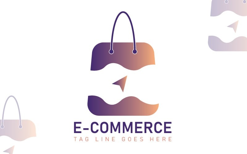 Szablon logo handlu elektronicznego - szablon logo sklepu